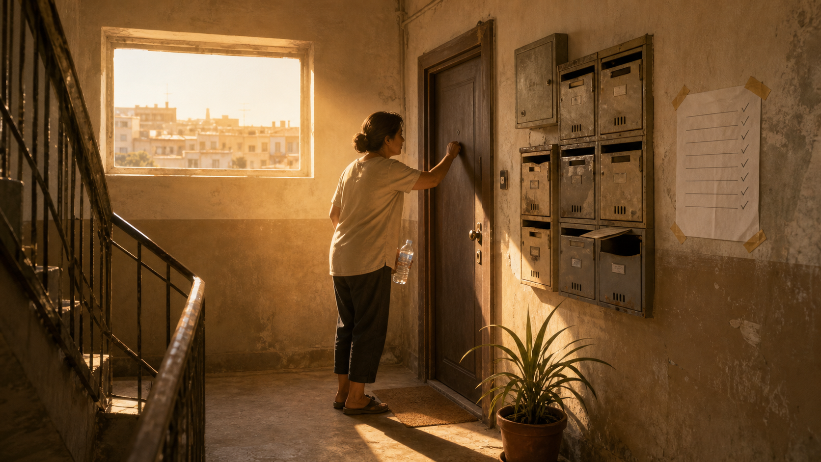 A heat warning becomes protection only when it reaches the door and someone can act on it.